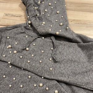 Zara Pearl Hoodie